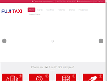 Tablet Screenshot of fujitaxi.com.br